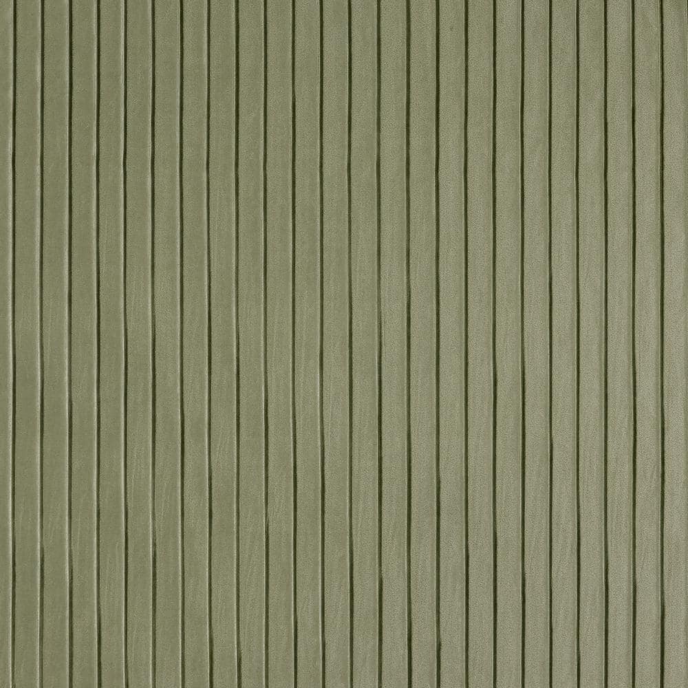 Sage Green Extra Long Velvet Blackout Grommet Curtain Panel