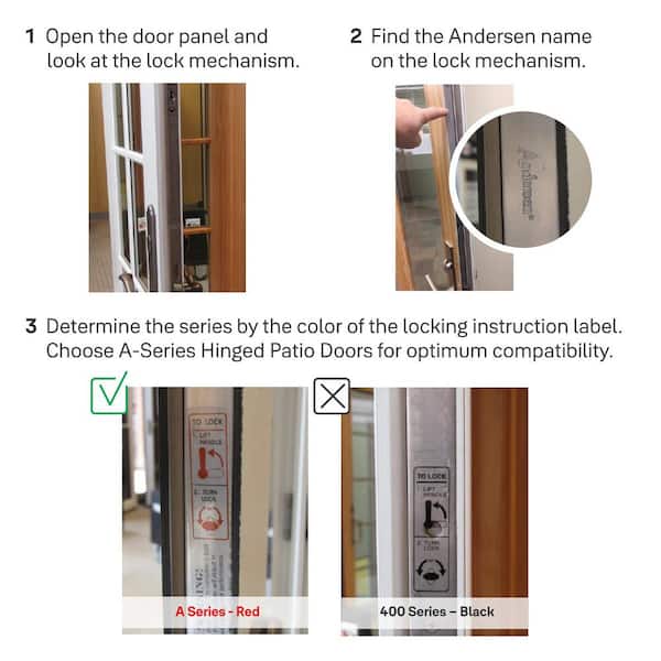 Yale Assure Lock for Andersen Patio Doors Black No Cylinder Deadbolt with  Wi-Fi and Touchscreen Keypad YRM276-CB1-BLK - The Home Depot