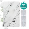 SlipX Solutions 17.5 in. x 13.5 in. Quick Dry Bath Mat in Marble 06900-1 -  The Home Depot