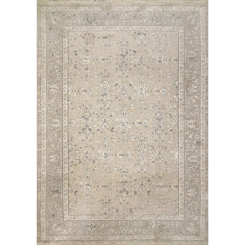 Unique Loom Sofia Casino Beige 8' 0 x 10' 0 Area Rug 3134039 - The Home  Depot