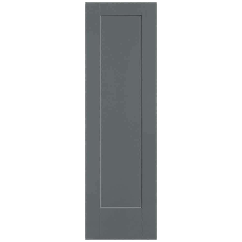 24 in. x 80 in. 1-Panel Lincoln Park Single Bore Solid Core Cordite Molded Composite Interior Door Slab