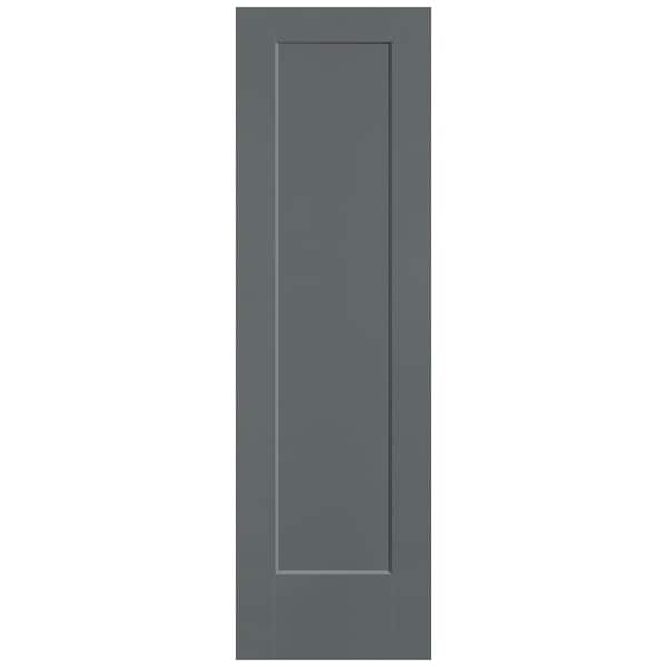 Masonite 24 in. x 80 in. 1-Panel Lincoln Park Single Bore Solid Core Cordite Molded Composite Interior Door Slab