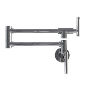 Wall Mounted Pot Filler in Polished Chrome