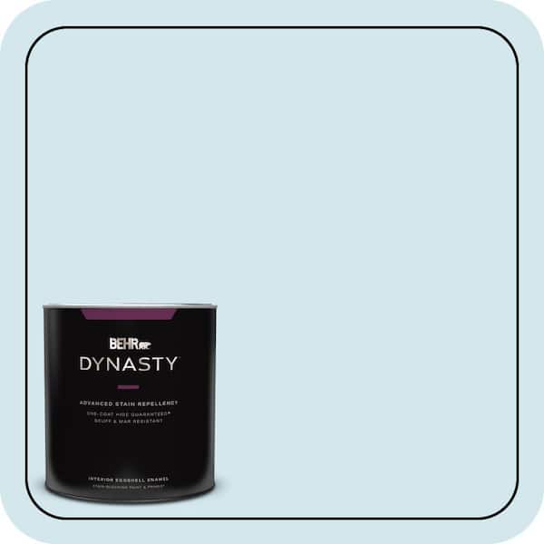 BEHR DYNASTY 1 qt. #520E-1 Coastal Mist Eggshell Enamel Interior Stain-Blocking Paint & Primer