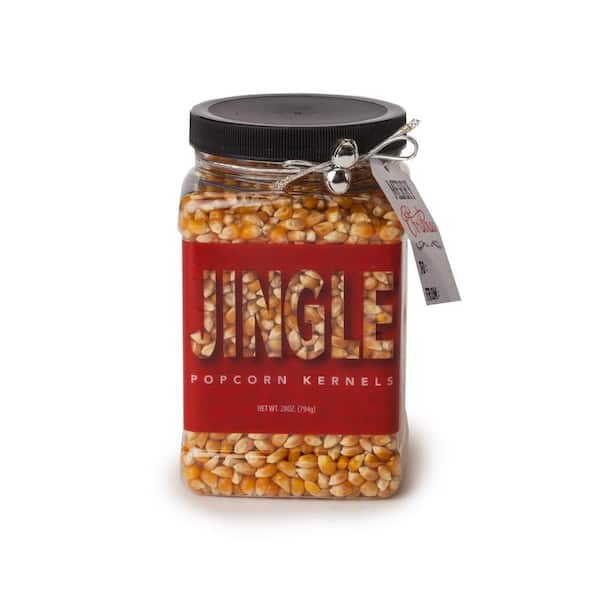 Wabash Valley Farms Christmas Popcorn Celebration 5-Piece Popcorn, Seasoning and Tubs Popcorn Set