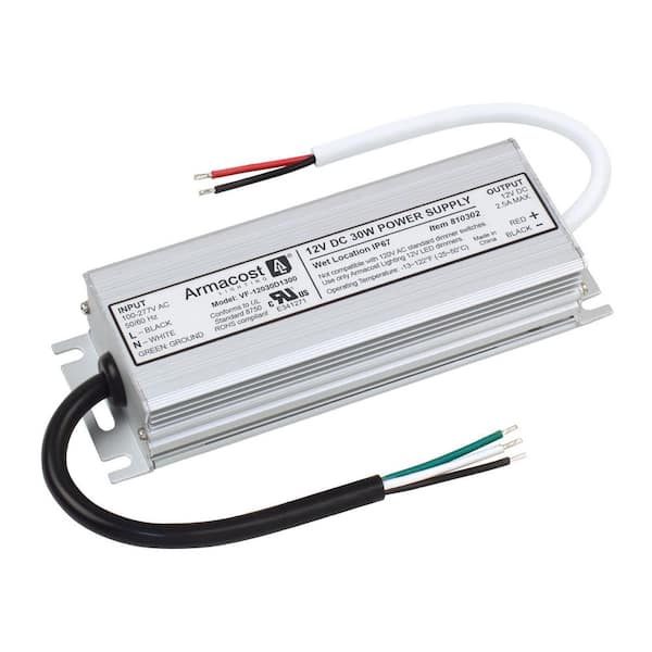 Armacost Lighting 30-Watt Standard Wet Location LED Driver 12-Volt