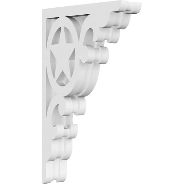 Ekena Millwork Austin 1.5 in. W x 11 in. H x 6.5 in. D Signature Urethane Polyurethane Corbel