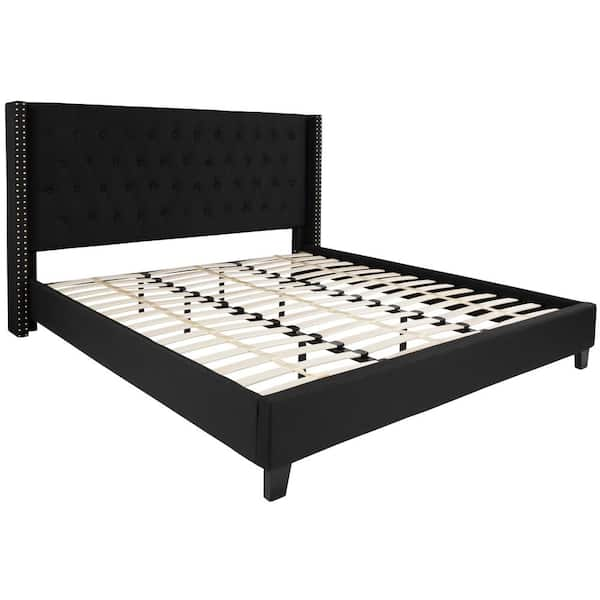 Carnegy Avenue Black King Platform Bed