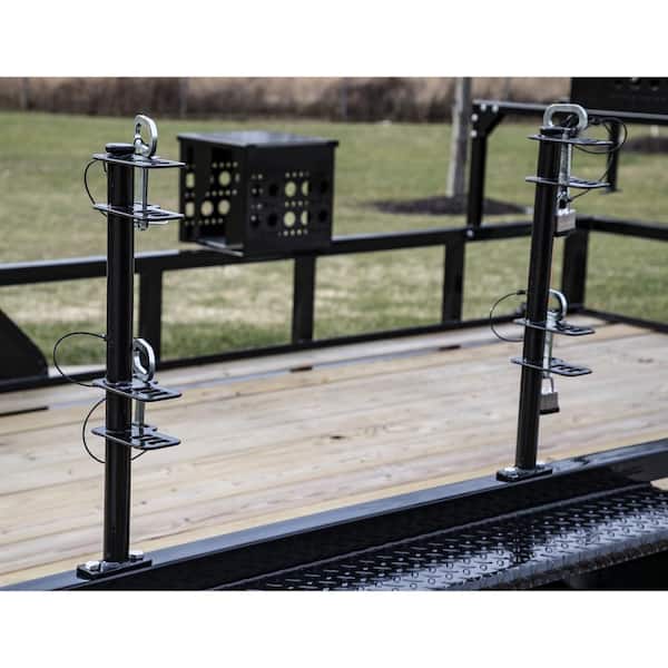Buyers Products Company Lockable Trimmer Rack, 2 Place with