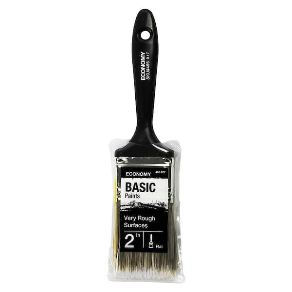 Unbranded UTILITY 2 in. Flat Cut Utility Paint Brush