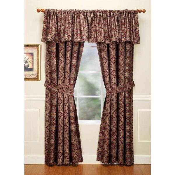 Home Fashions International Cartier Black Diamond 95 in. Panel