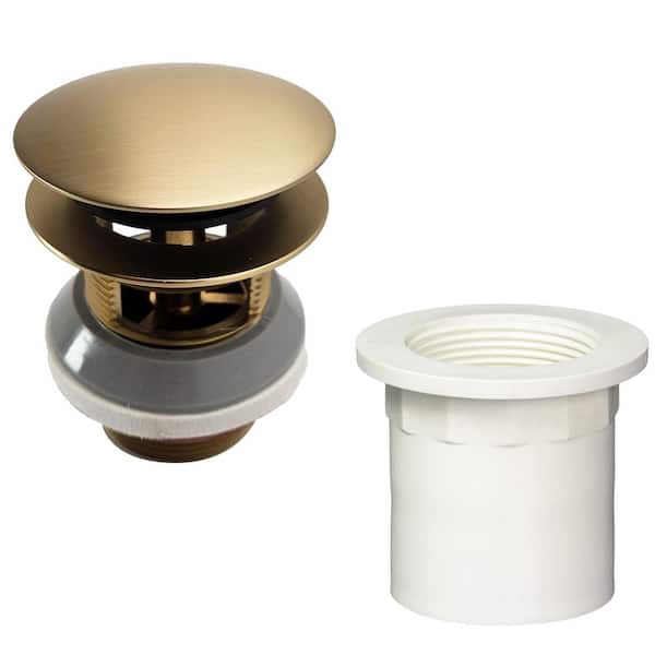 Overflow Adapter Kit Westbrass Integrated Overflow Drain 1-1/2 in. NPSM Coarse Thread Tip ...