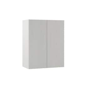 Designer Series Edgeley Assembled 24x30x12 in. Wall Kitchen Cabinet in Glacier