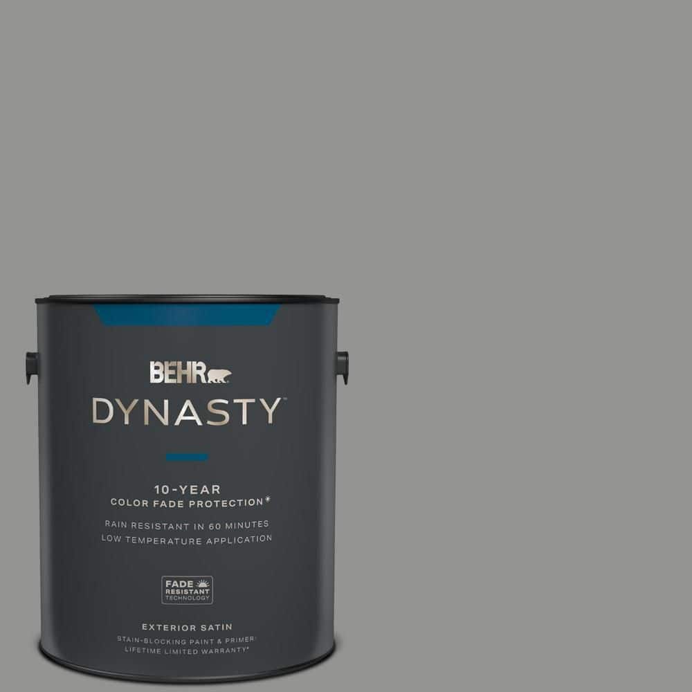 BEHR DYNASTY 1 gal. 780F5 Anonymous Satin Enamel Exterior StainBlocking Paint & Primer 965401