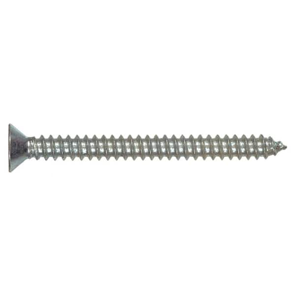 Hillman #8 1-1/4 in. Phillips Flat-Head Sheet Metal Screws