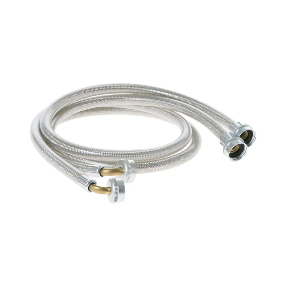 Braided Stainless Steel Hose (rubber washer included)