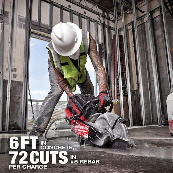 Milwaukee MX FUEL Lithium Ion Cordless 14 in. Cut Off Saw Kit with