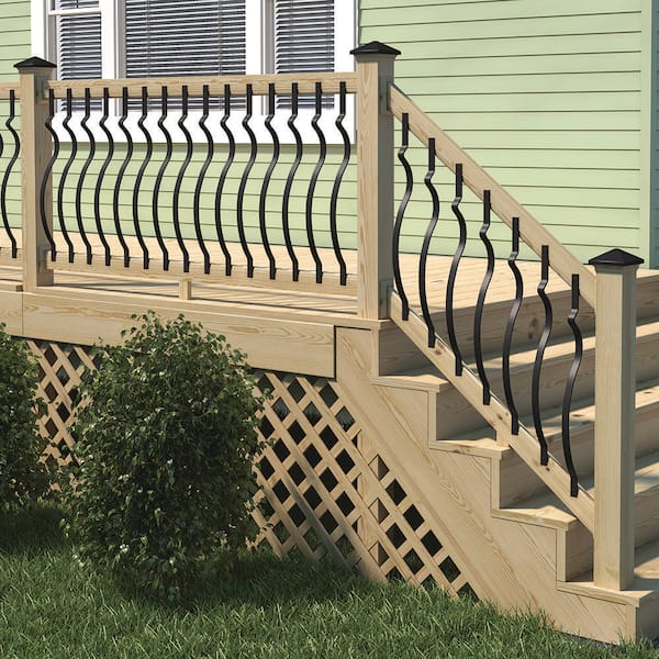 Wood Rail Trim (4-Pack)