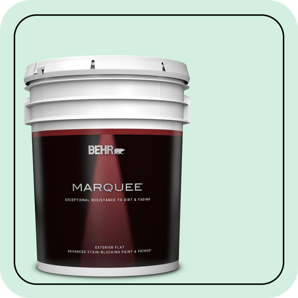 5 gal. #480C-2 Pastel Jade Flat Exterior Paint & Primer price history on PriceWatchPro