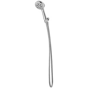 Vie 5-Spray 3.94 in. Single Wall Mount Handheld Adjustable Shower Head in Polished Chrome