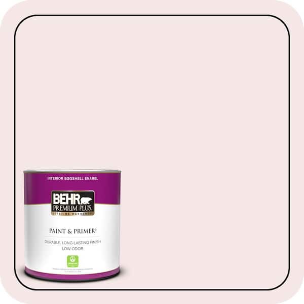 1 qt. #120A-1 Light Chiffon Eggshell Enamel Low Odor Interior Paint & Primer