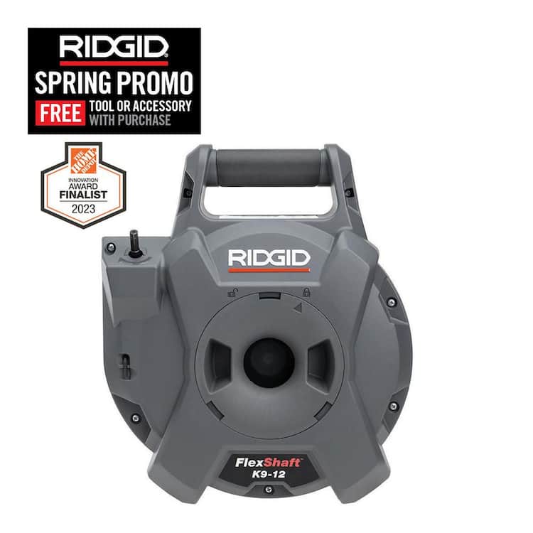 RIDGID K9-12 FlexShaft Wall-to-Wall Drain Cleaner