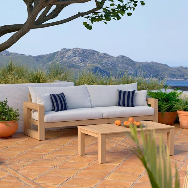 Patio sofa with sunbrella cushions sales