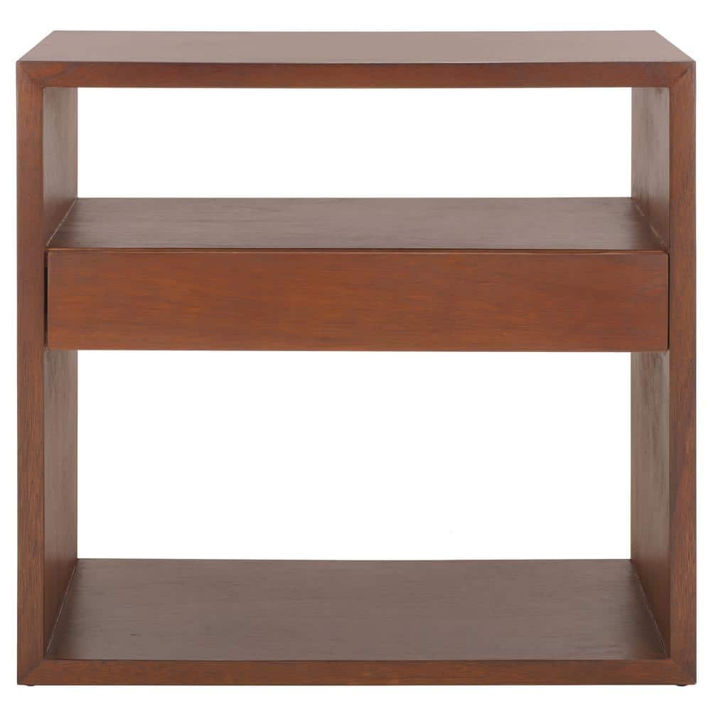 Munson 15 in. Natural Rectangle Wood Console Table with Drawer price history on PriceWatchPro