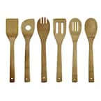 6-Piece Bamboo Cooking Utensil Set