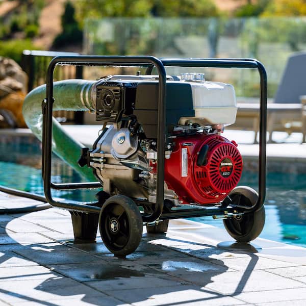 Tomahawk Power 4 in. Trash Water Pump 423 GPM 13 HP G X 390