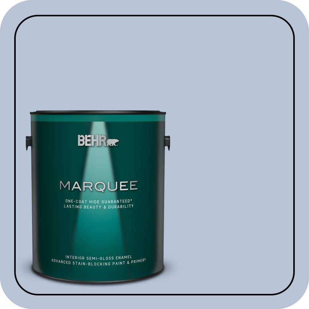 1 gal. #610C-3 Virginia Blue Semi-Gloss Enamel Interior Paint & Primer price history on PriceWatchPro