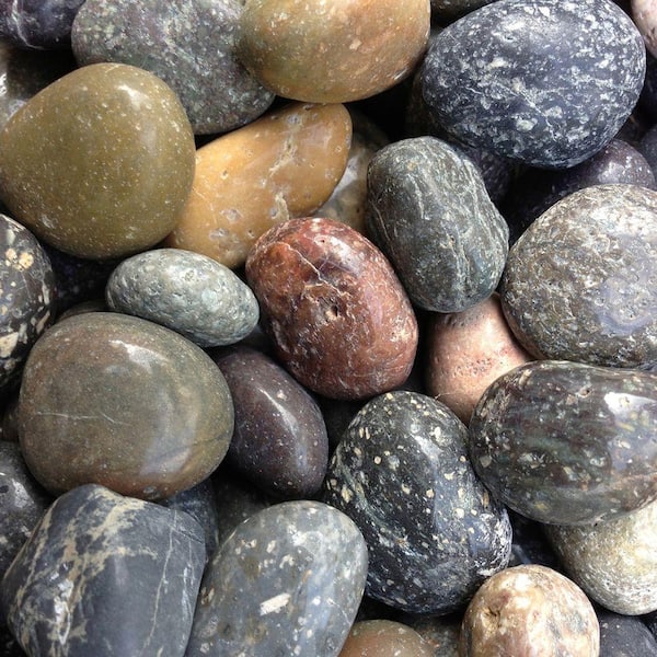 Butler Arts 0.25 cu. ft. 1 in. - 2 in. Mixed Mexican Beach Polished Pebble