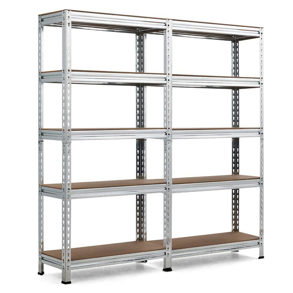 https://images.thdstatic.com/productImages/c71d074d-1720-47f4-9edf-abc3e18d8564/svn/silver-costway-freestanding-shelving-units-2-tl35150sl-64_1000.jpg