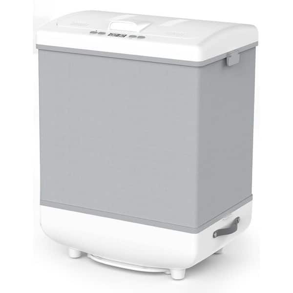 35L Large Body Towel Warmer with Heating & Drying Modes LED Display Built-in Hooks, Fits 2 Oversized Towels Electric