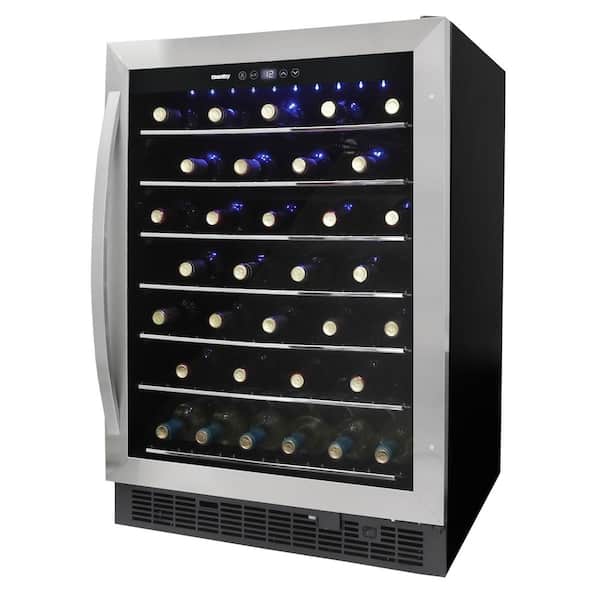 Single Zone 60-Bottle Built-in Wine Cooler