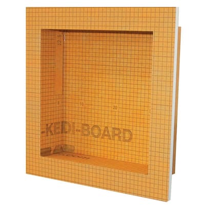Kerdi-Board-SN 12 in. x 12 in. Shower Niche