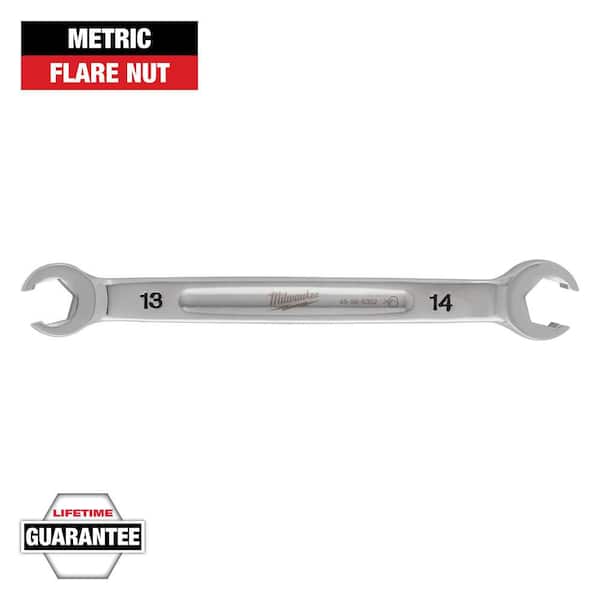 13 mm x 14 mm Double End Flare Nut Wrench