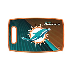 Miami Dolphins Large Plastic Cutting Board