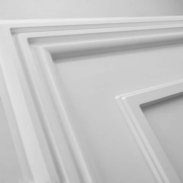 Art3dwallpanels Basic White x PVC Lay-In/Drop In