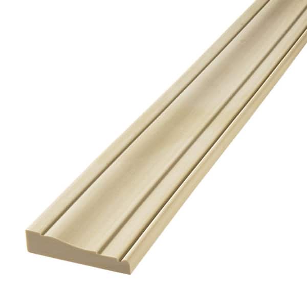 Flex Trim HD 445 11/16 in. x 3-1/4 in. x 96 in. Polyurethane 4/0 Flexible Half-Round Casing