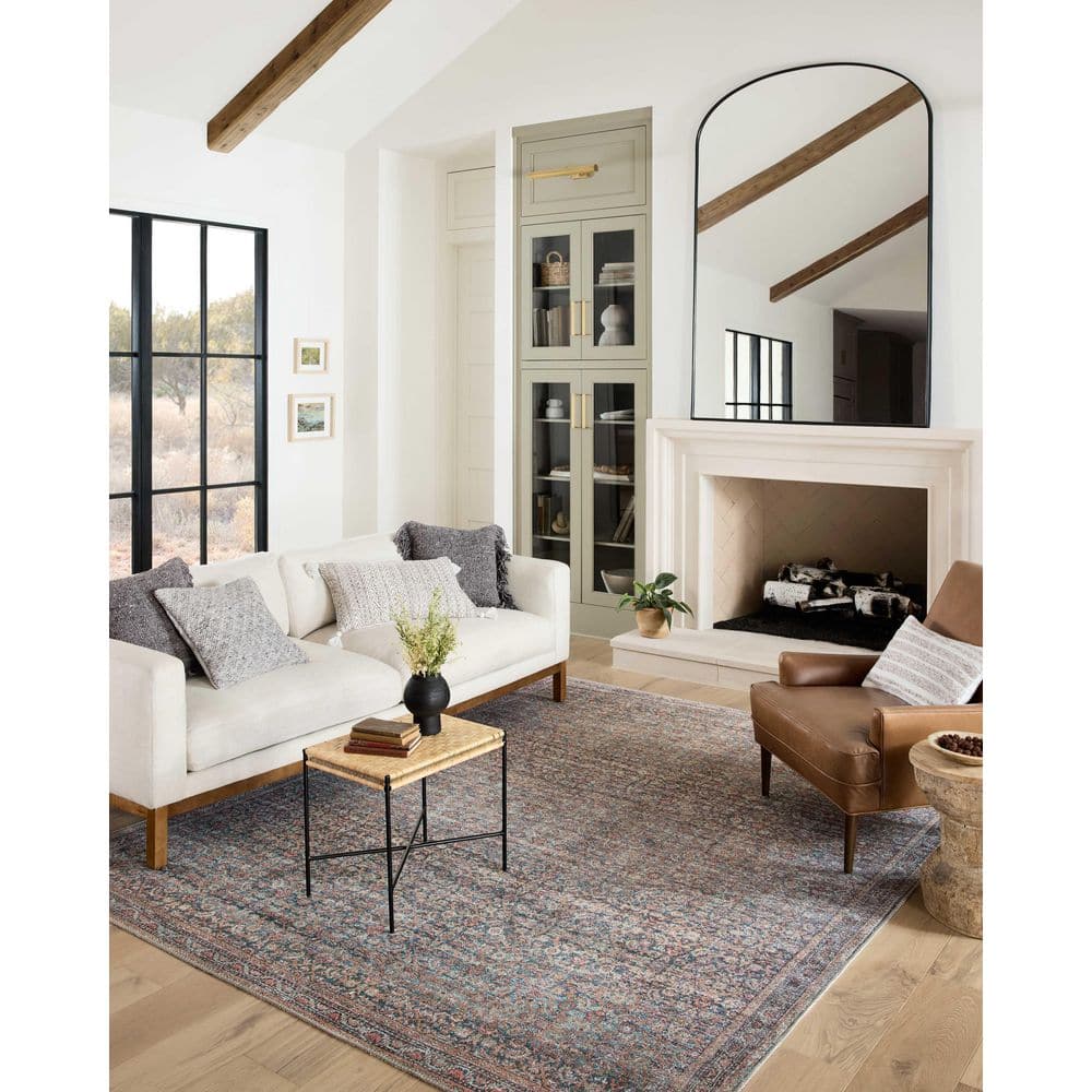 Galactic Elegance Polyester 11'6"x8'6" Traditional Area Rug