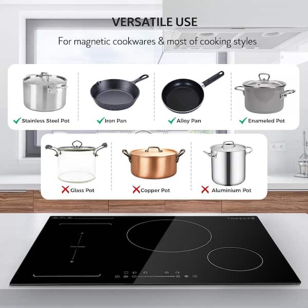 Magnetic Stainless-Steel Tea Kettle (for Induction Cooktops) from