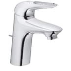Eurostyle S-Size Single Hole Single-Handle Bathroom Faucet in StarLight Chrome