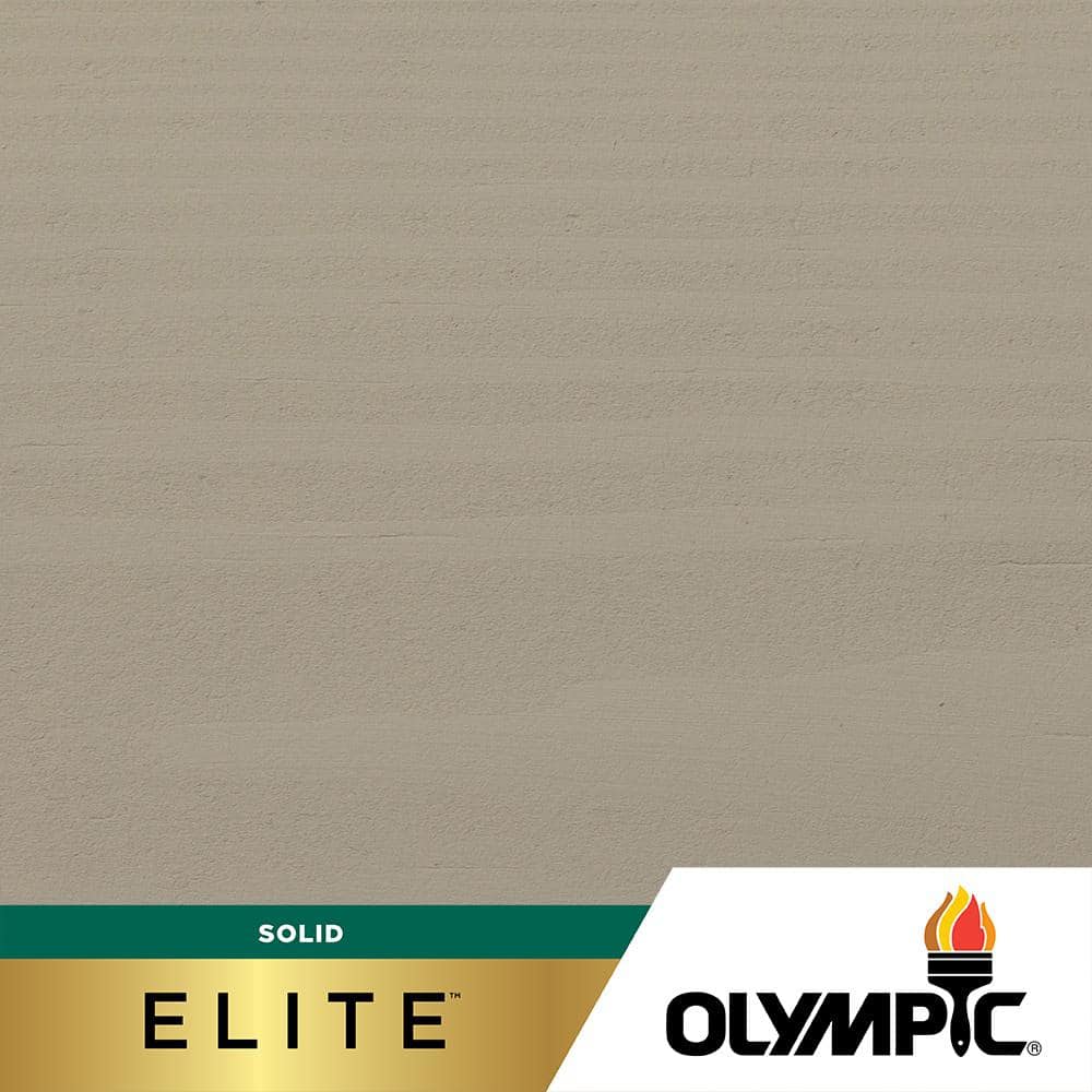 Olympic Elite 8 oz. Gray Marble SC-1037 Solid Advanced Exterior Stain ...