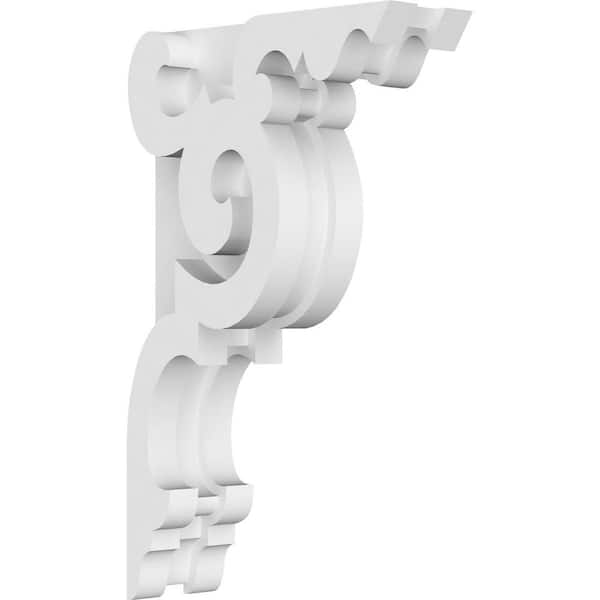 Ekena Millwork 1-7/8 in. x 9 in. x 5-1/2 in. PVC Benson Corbel
