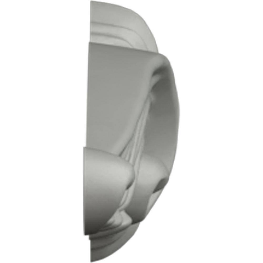 Primed White Polyurethane Wings Center Onlay 10.625"