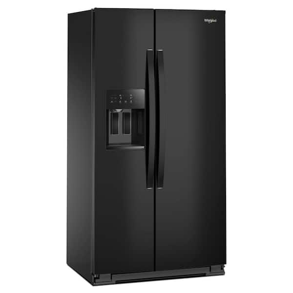 Whirlpool Side x Side Fridge (WRSC5536RB) - Black Whirlpool Side x Side Fridge (WRSC5536RB) - Black