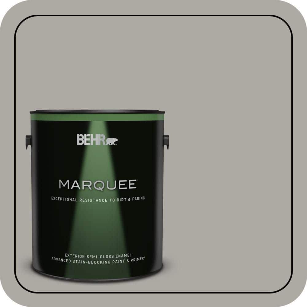 1 gal. #PPU24-10 Downtown Gray Semi-Gloss Enamel Exterior Paint & Primer price history on PriceWatchPro