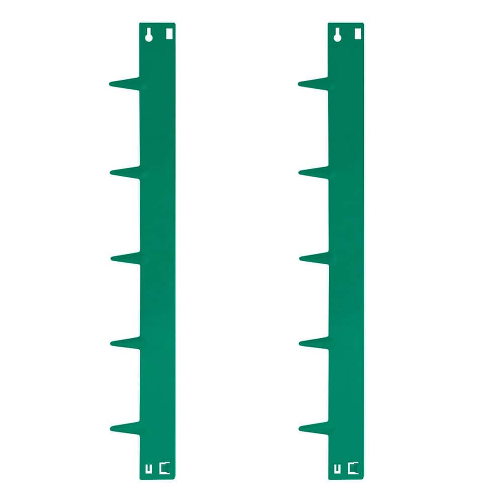 2-Pack 42 in. x 0.2 in. x 8 in. Heavy Duty Corten Steel Landscape Edging-fo