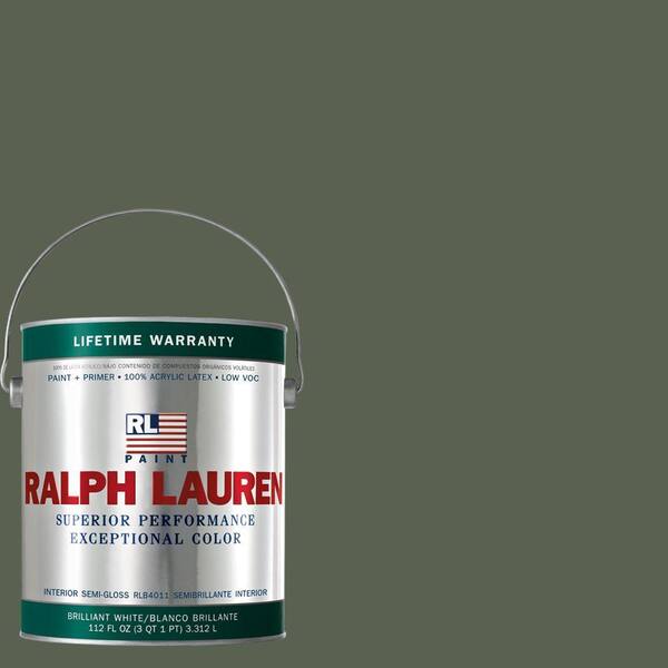 Ralph Lauren 1-gal. Chauffeurs' Green Semi-Gloss Interior Paint